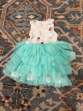 Angel Dear Mint Tulle Mermaid Dress